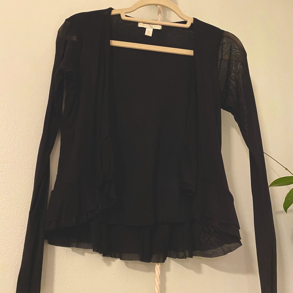 Anthropologie delicate open cardigan